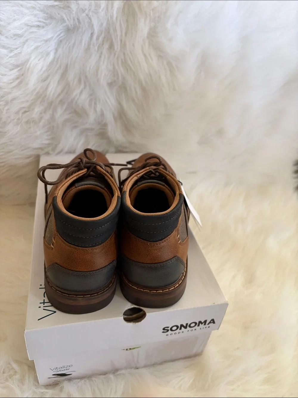 Sonoma Tan Brown Men’s Chukka Boots - Lace-Up Casual